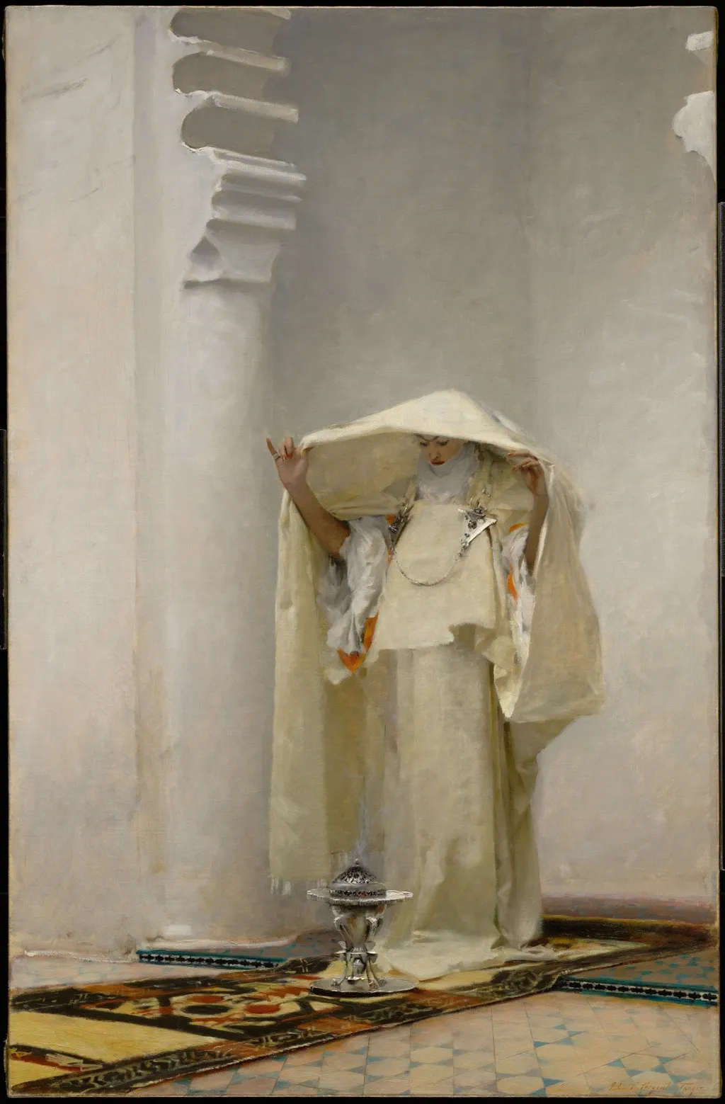 Smoke of Ambergris, by John Singer Sargent, oil, 1890