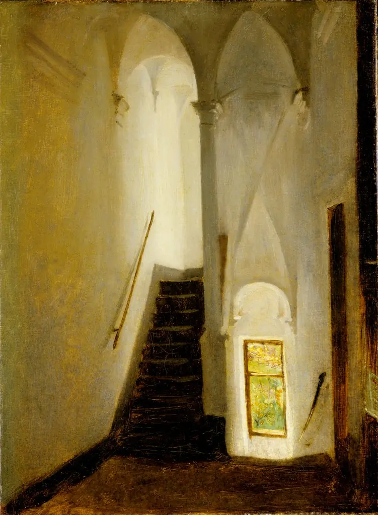 Staircase, by John Singer Sargent