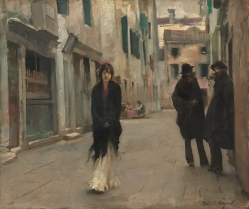 Street in Venice, by John Singer Sargent