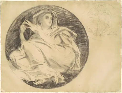Studies for "Astronomy", by John Singer Sargent