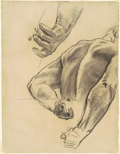 Studies for "Judgment", by John Singer Sargent