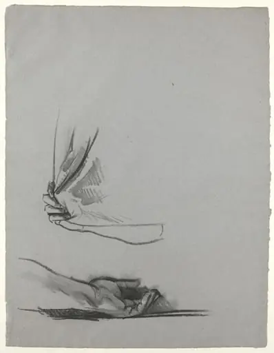Studies of Hands, by John Singer Sargent