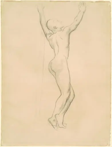 Study for "Apollo and Daphne", by John Singer Sargent