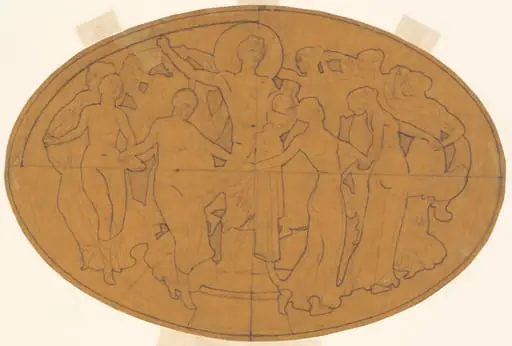 Study for "Apollo and the Muses"