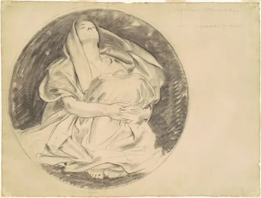 Study for "Astronomy", by John Singer Sargent