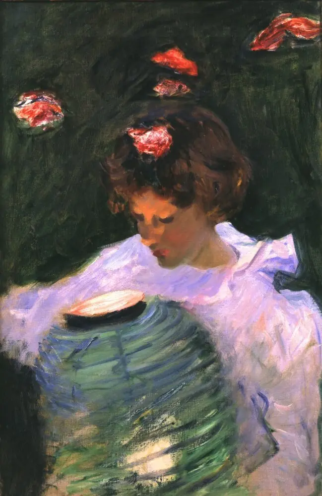 Study for 'Carnation, Lily, Lily, Rose', by John Singer Sargent