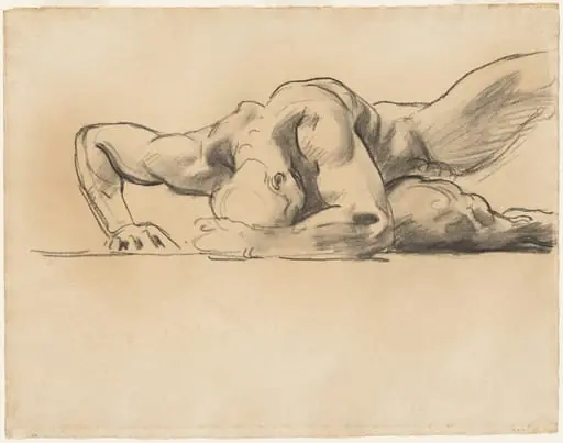 Study for "Hell", by John Singer Sargent