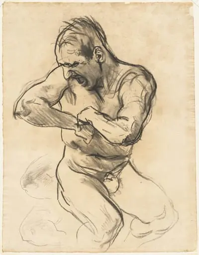 Study for "Hell", by John Singer Sargent
