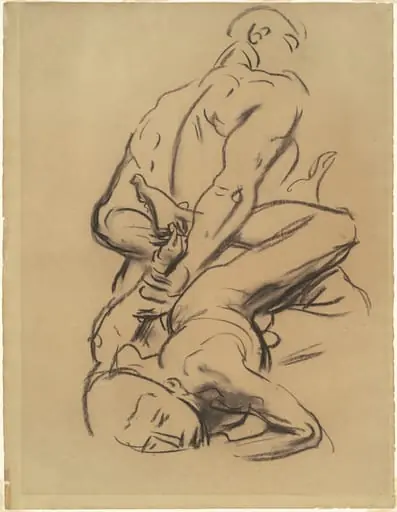 Study for "Judgment", by John Singer Sargent