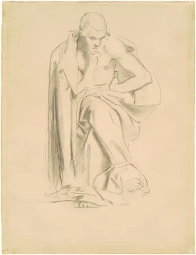 Study for "Philosophy", by John Singer Sargent
