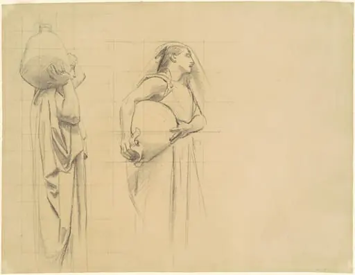 Study for "The Danaïdes", by John Singer Sargent