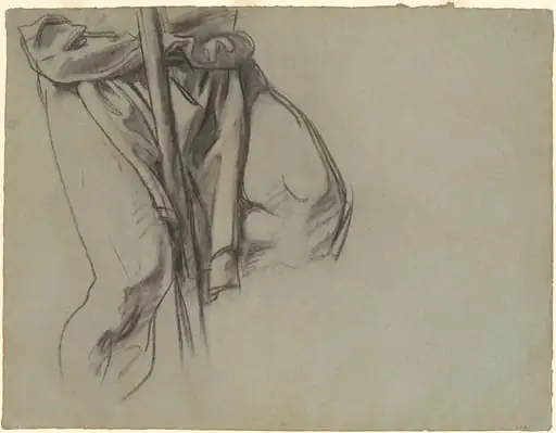 Study of Adam for the "Fifteen Mysteries of the Rosary", by John Singer Sargent