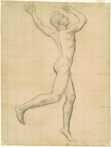Study of Apollo for "Apollo and Daphne", by John Singer Sargent
