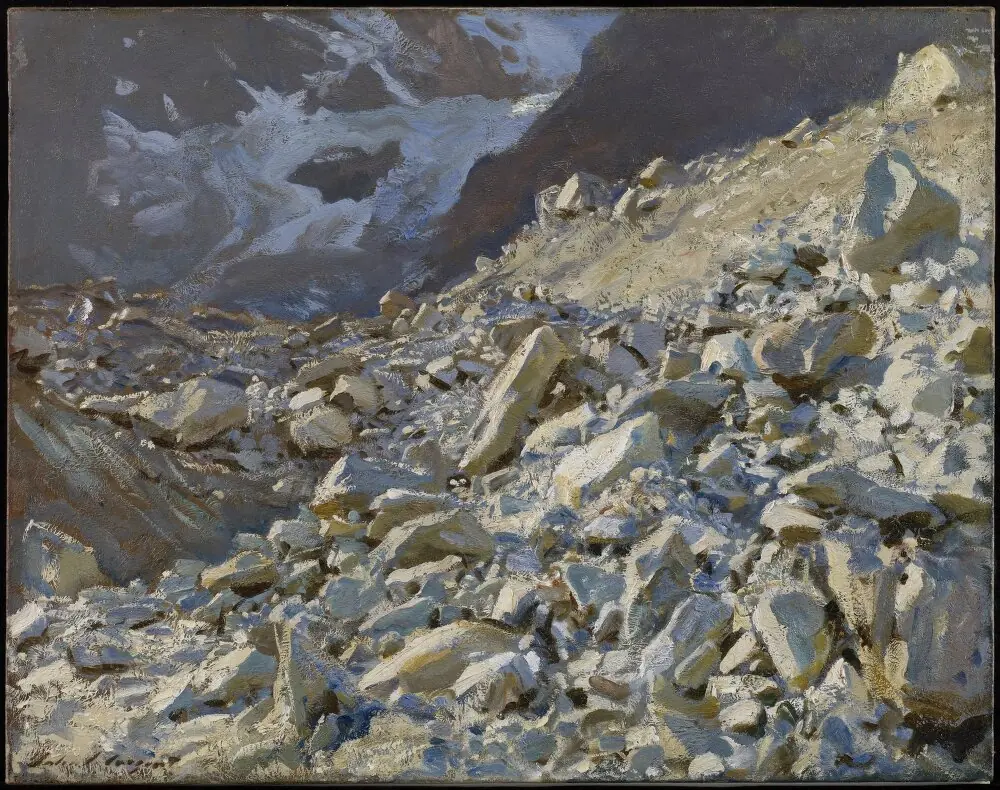 The Moraine, by John Singer Sargent