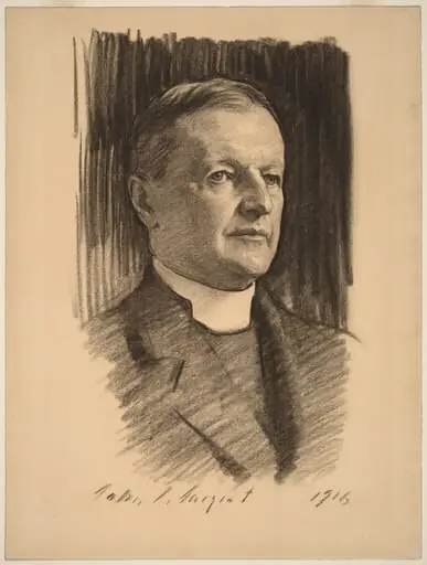 The Rt. Reverend William Lawrence, by John Singer Sargent