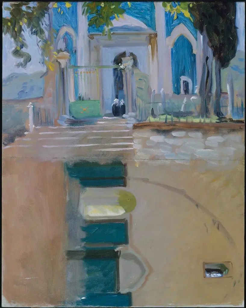 Two Architectural Studies, by John Singer Sargent