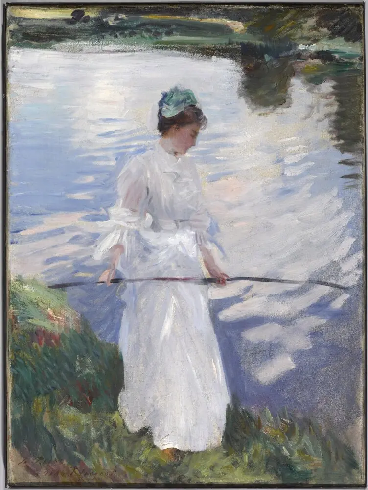 Violet Fishing, by John Singer Sargent