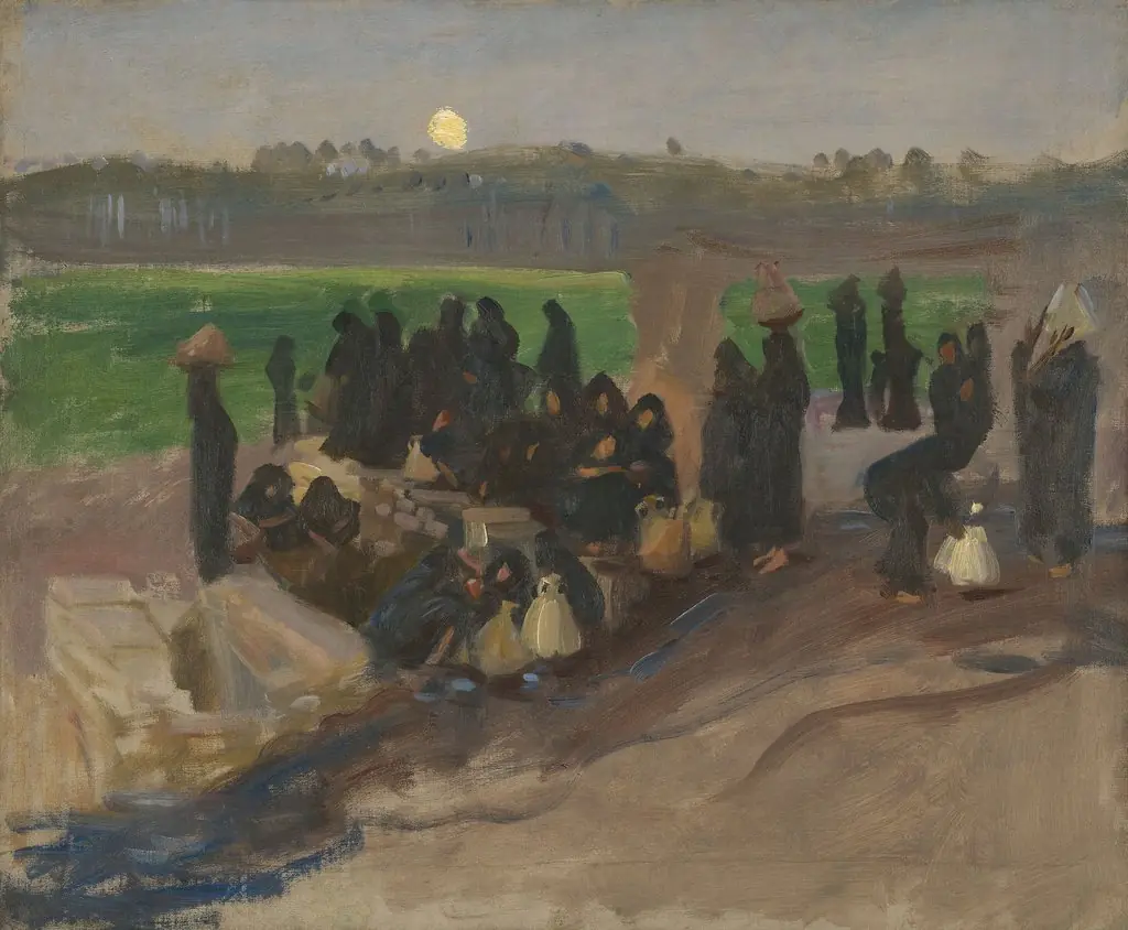 Water Carriers on the Nile, by John Singer Sargent