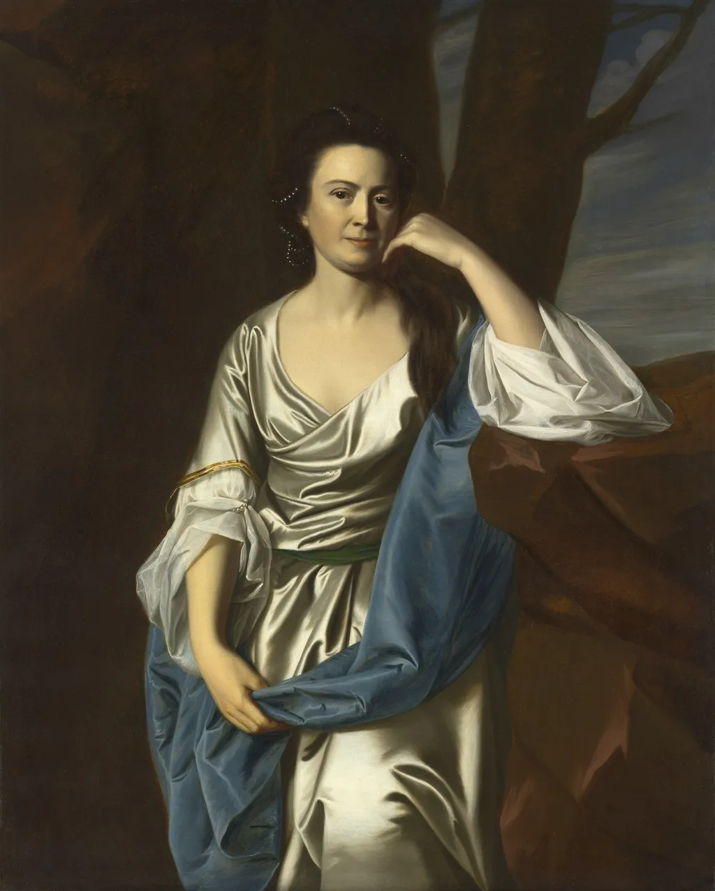 Catherine Greene, by John Singleton Copley, oil, 1769