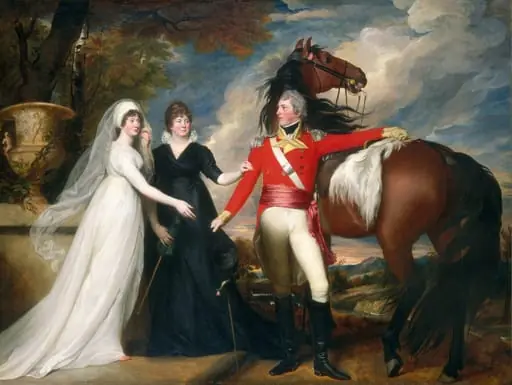 Colonel William Fitch and His Sisters Sarah and Ann Fitch, by John Singleton Copley