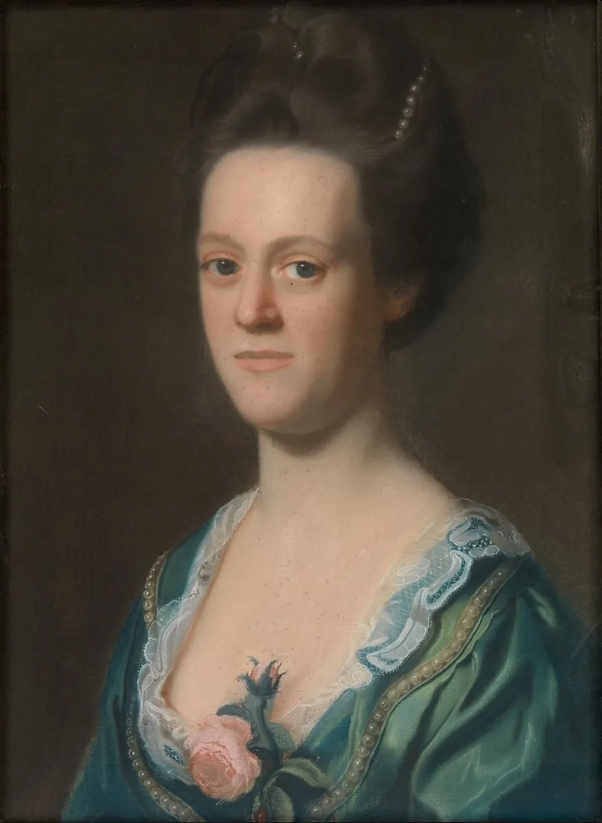 Elizabeth Green (Mrs. Ebenezer Storer II), by John Singleton Copley, pastel, 1767