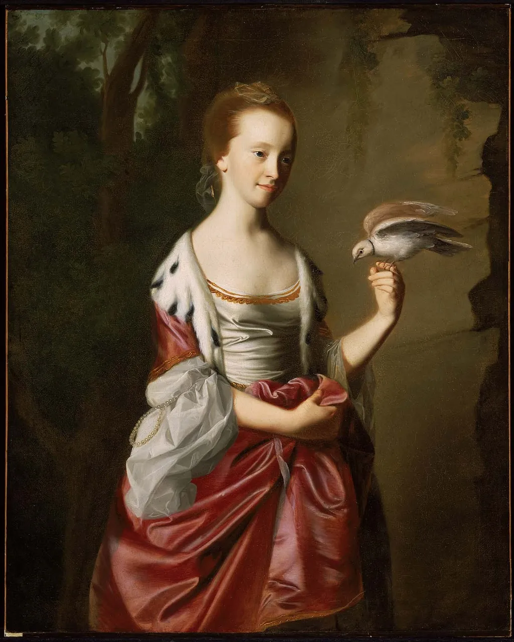 Elizabeth Ross (Mrs. William Tyng), by John Singleton Copley, oil, 1766