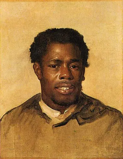 Head of a man, by John Singleton Copley