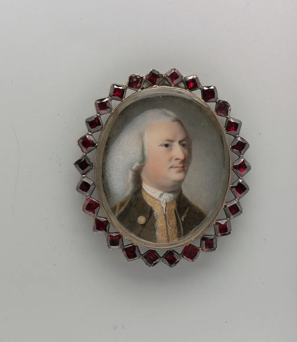 Jeremiah Lee, by John Singleton Copley, watercolor, 1769