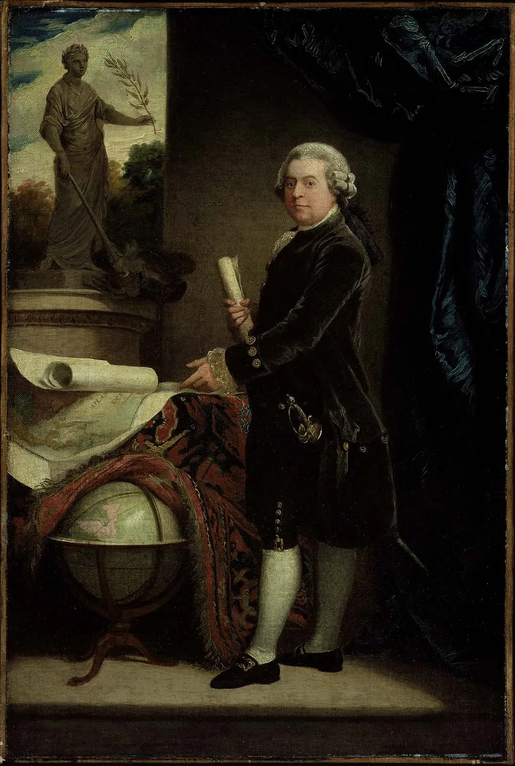 John Adams, by John Singleton Copley, oil, 1786