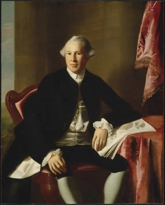 Joseph Warren, by John Singleton Copley, oil, 1765