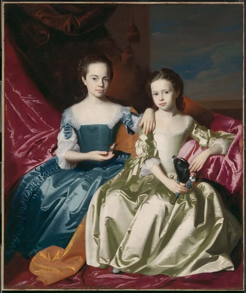 Mary and Elizabeth Royall, by John Singleton Copley