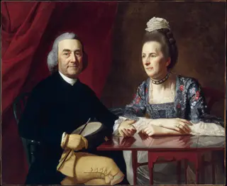 Mr. and Mrs. Isaac Winslow (Jemima Debuke), by John Singleton Copley