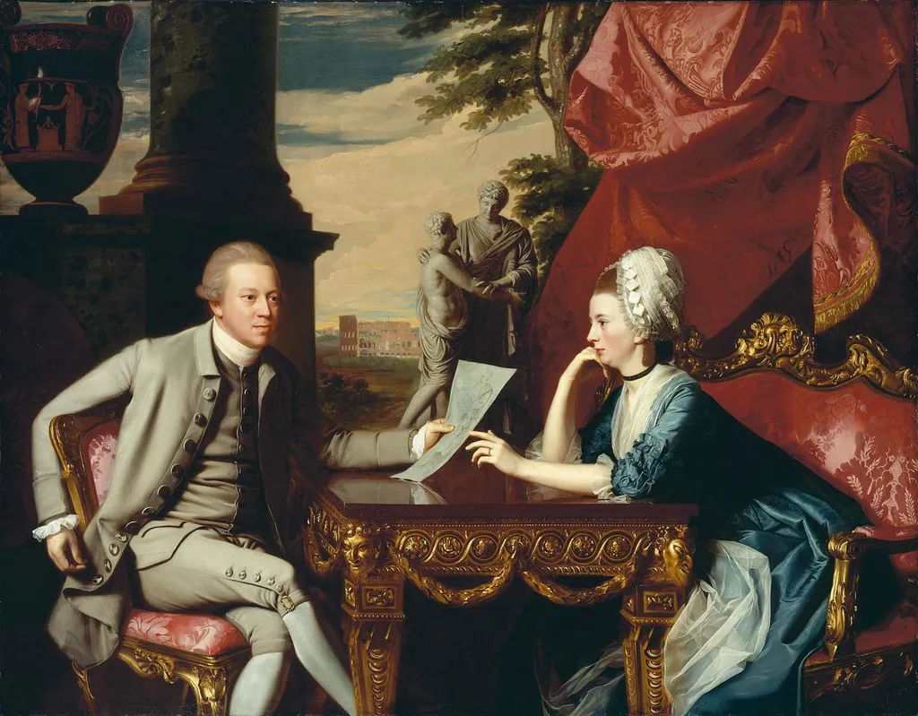 Mr. and Mrs. Ralph Izard (Alice Delancey), by John Singleton Copley, oil, 1775