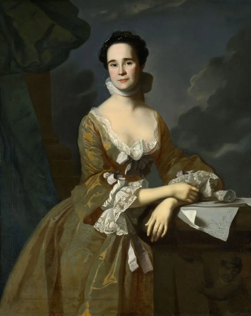 Mrs. Daniel Hubbard (Mary Greene), by John Singleton Copley