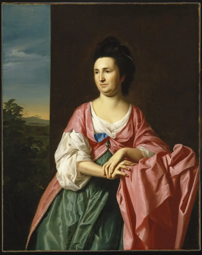 Mrs. Sylvester Gardiner, née Abigail Pickman, formerly Mrs. William Eppes, by John Singleton Copley