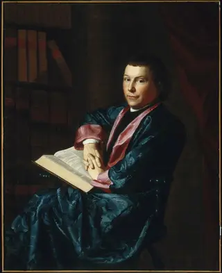 Reverend Thomas Cary of Newburyport, by John Singleton Copley, 1786