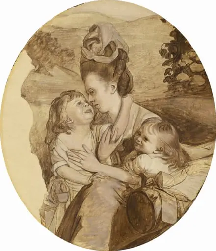 Sketch for The Copley Family, by John Singleton Copley