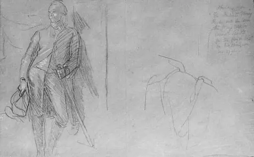 Study for "Elkanah Watson", by John Singleton Copley