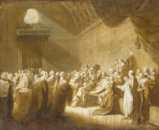 The Death of the Earl of Chatham, by John Singleton Copley