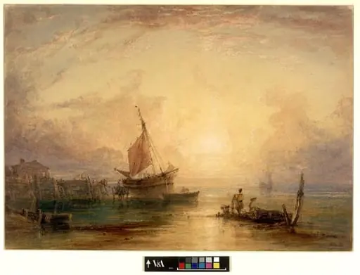 The Sands at Ryde : Sunset, by John Singleton Copley