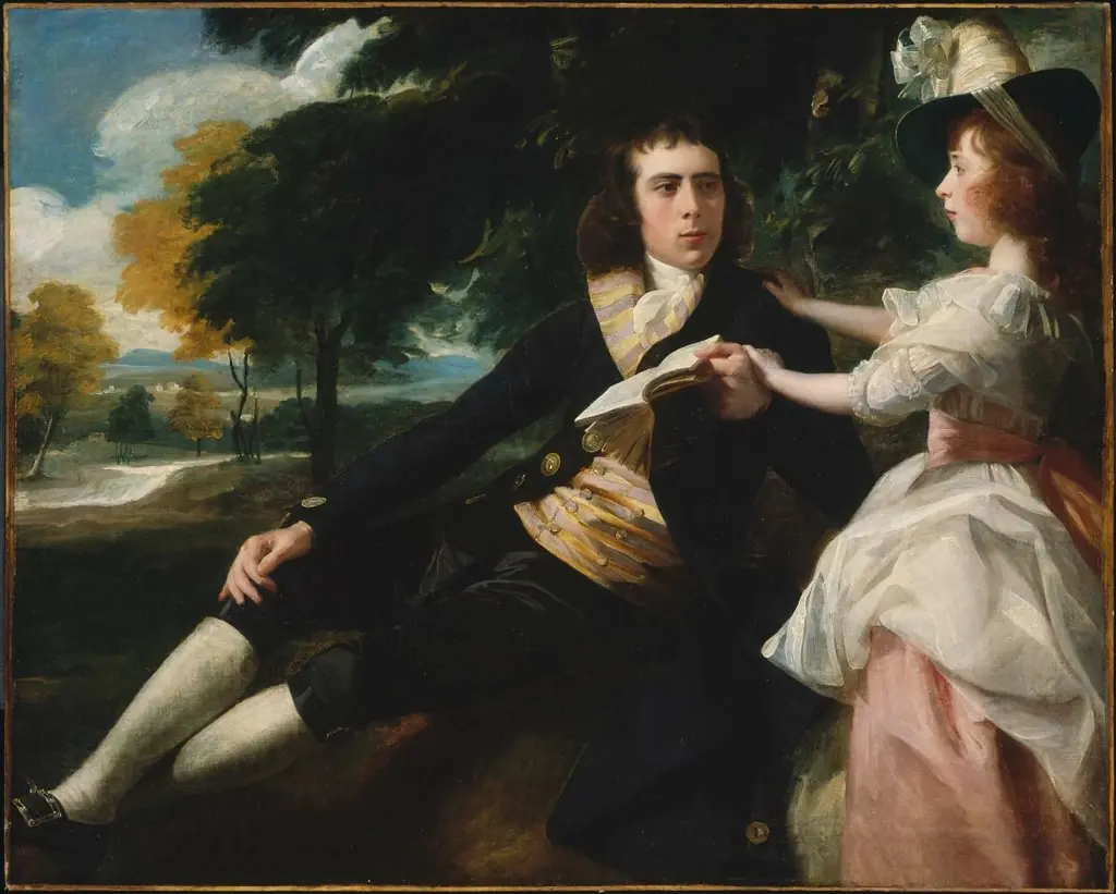 Thomas Lane and His Sister Harriot, by John Singleton Copley