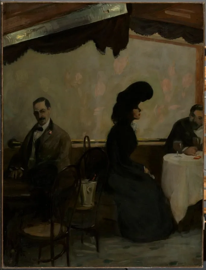 The Rathskeller, by John Sloan, unspecified, 1901