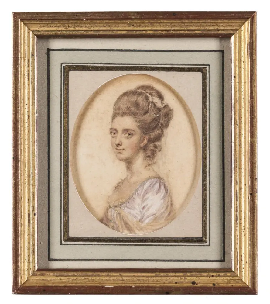 Mrs Berresford, by John Smart