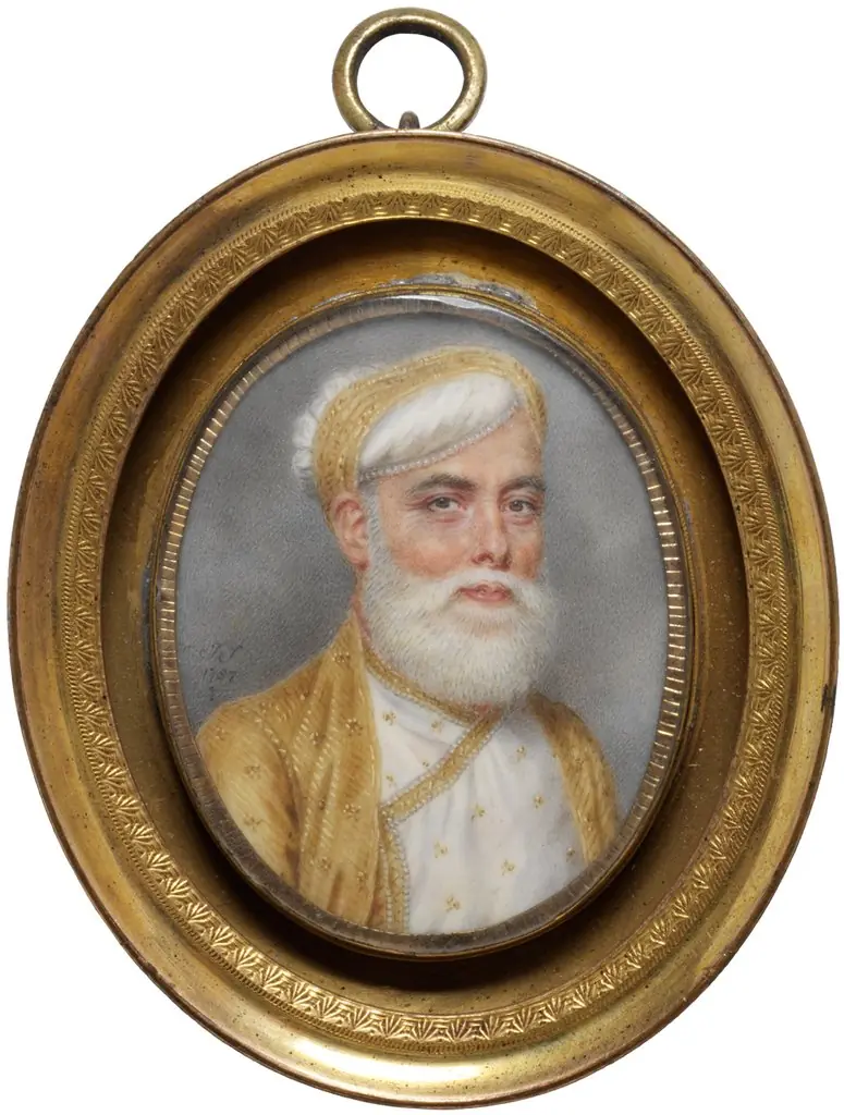 Muhammad Ali Khan, Nawab of Arcot, by John Smart