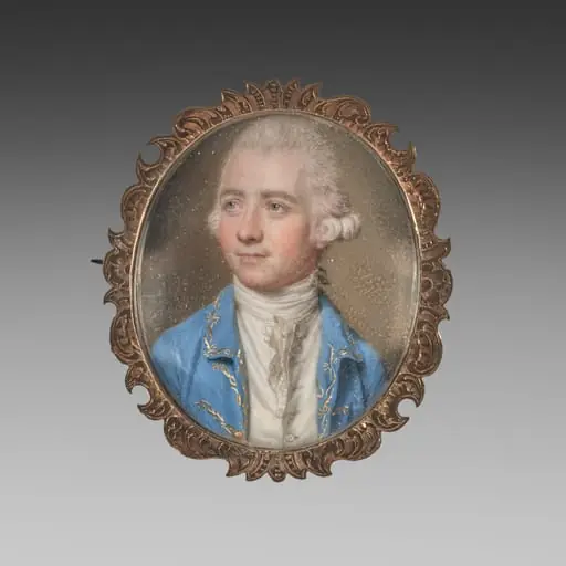 Portrait of a Man, Possibly Sir Soulden Lawrence, by John Smart