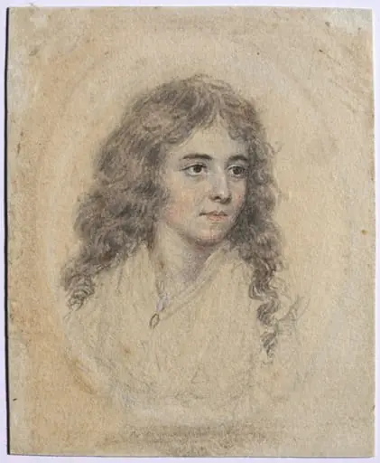 Portrait of Anna Maria Woolf, née Smart, by John Smart