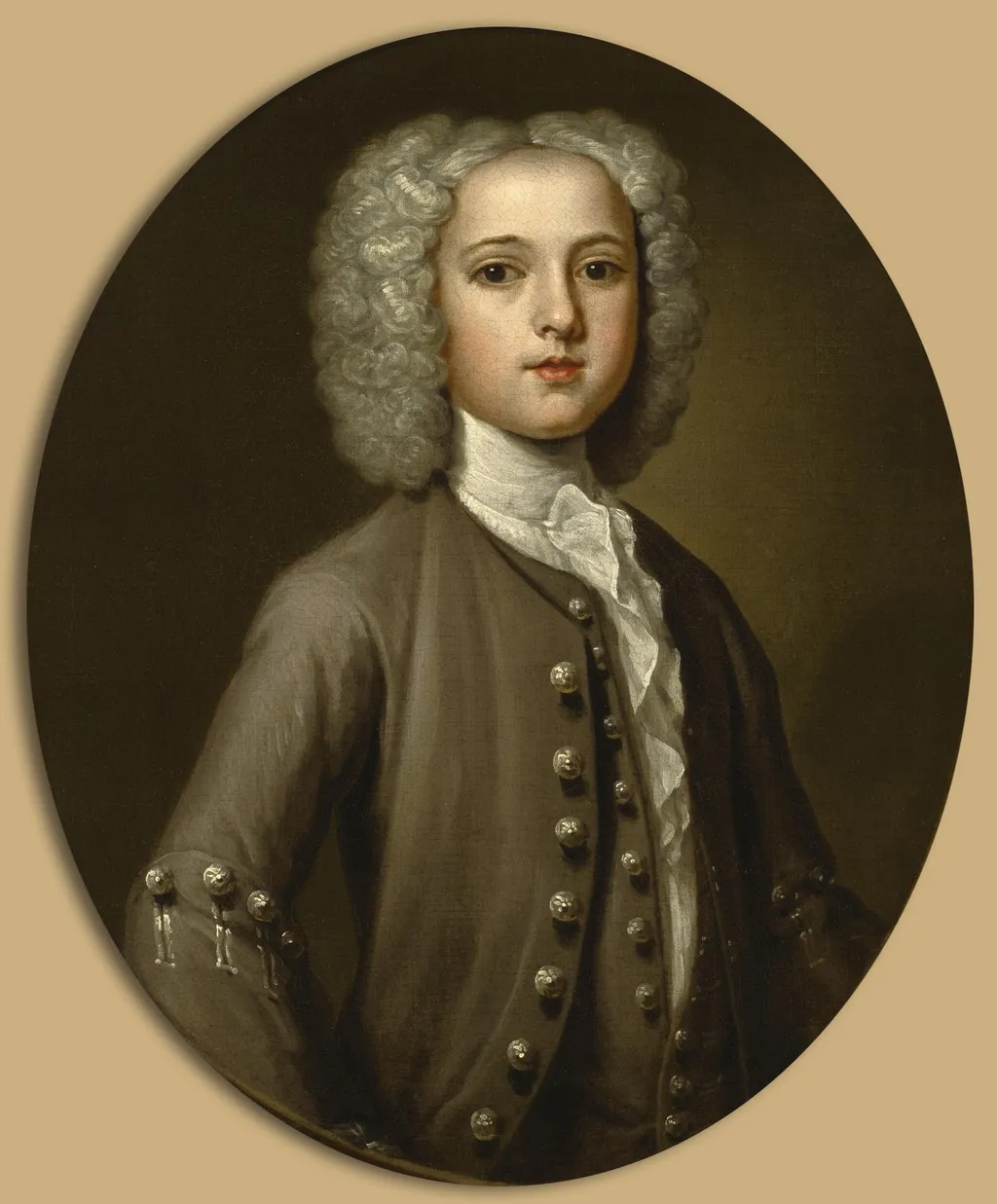 Portrait of Samuel Pemberton, by John Smibert, oil, 1734