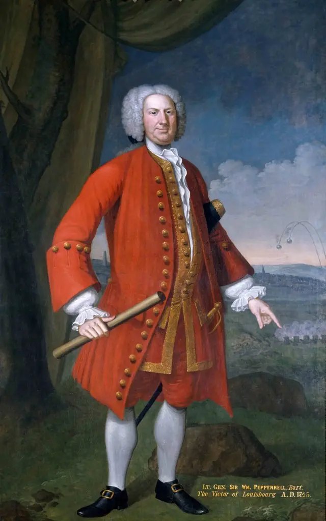 Portrait of William Pepperrell, by John Smibert
