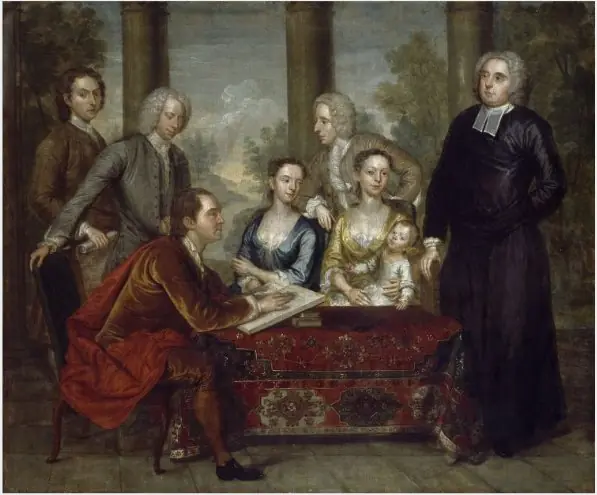 The Bermuda Group, by John Smibert