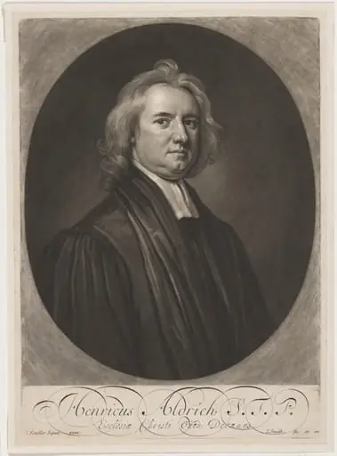 Henry Aldrich, Dean of Christ Church, by John Smith